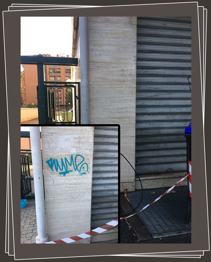 Glasreinigung Ergebnis